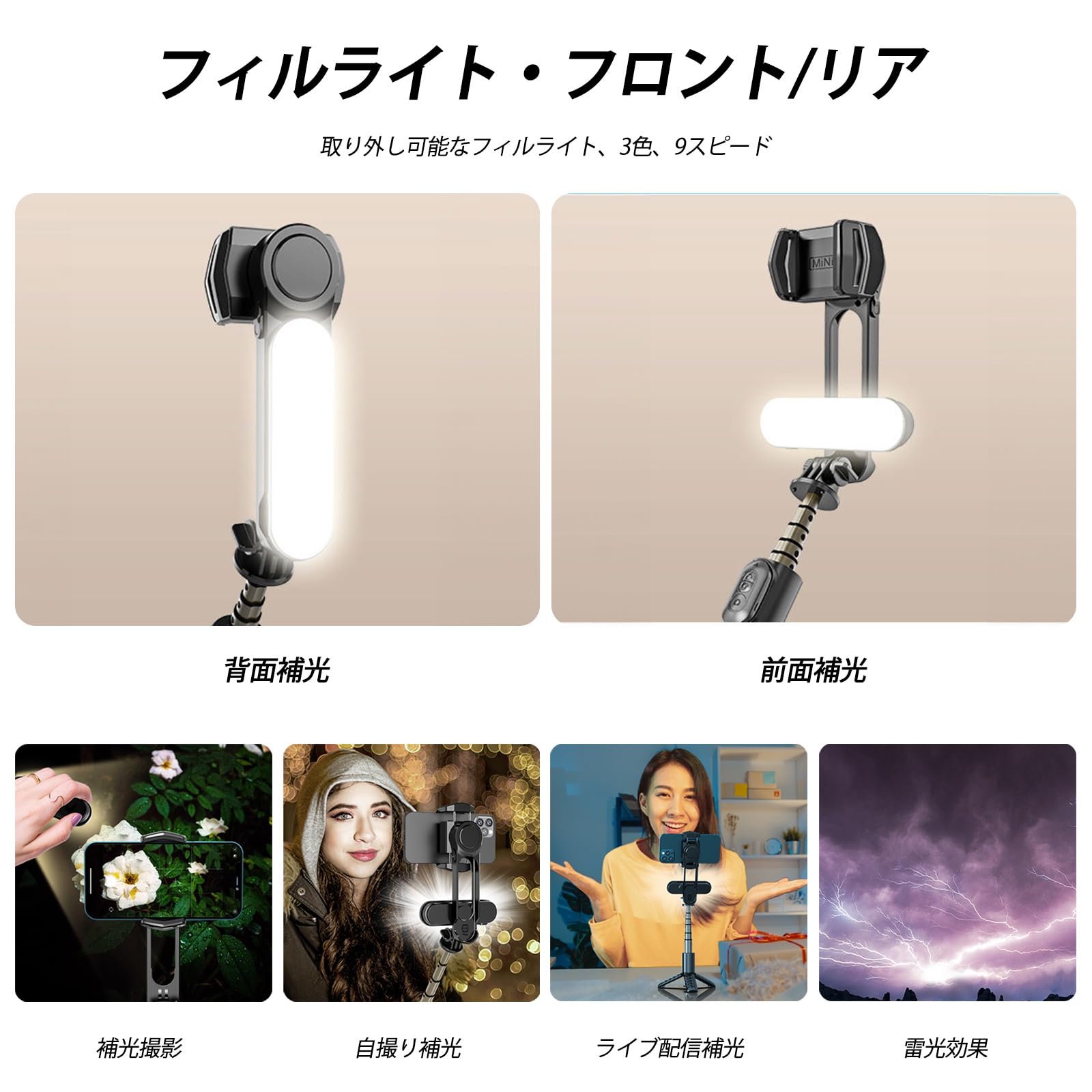 Amazon.co.jp: KOSCHEAL ジンバルスタビライザー、1軸